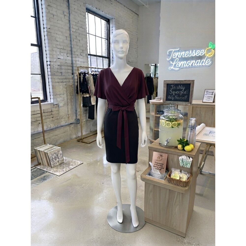 Grace Karin Plum Stretch Dress Xl